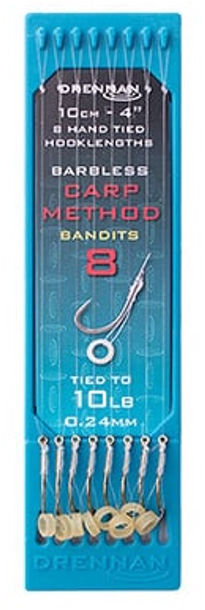 Drennan Carp Method Bandit 10cm Barbless (8 pcs) - Maat : 10