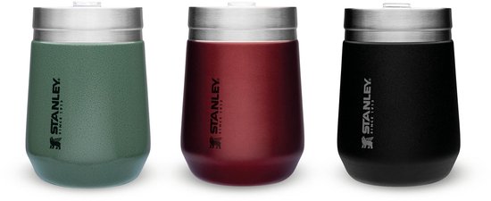 Thermosbeker Stanley The Everyday GO Tumbler Matte Black Pebble 0,29L