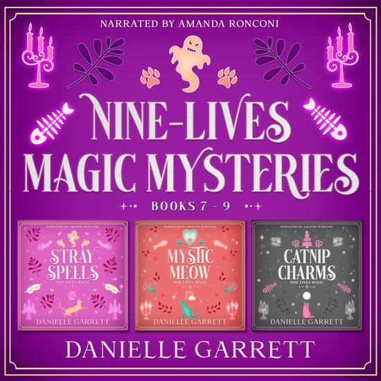 Nine Lives Magic Mysteries Boxed Set, Books 7-9 - cover