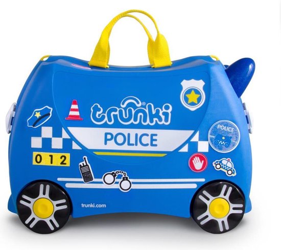 Trunki Ride-on Handbagage koffer 46 cm - Politiewagen - Trunki