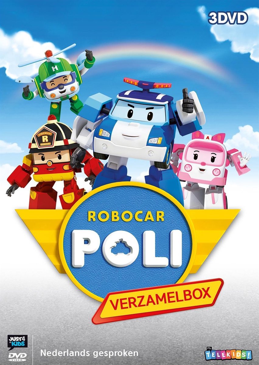 bol com Robocar  Poli  Box Deel 1 t m 3 Dvd  Dvd  s