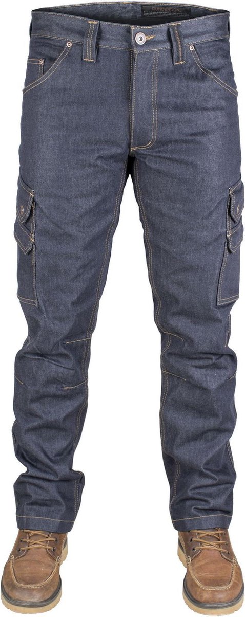 Dunderdon P60 Jeans Capri Blauw 36-32