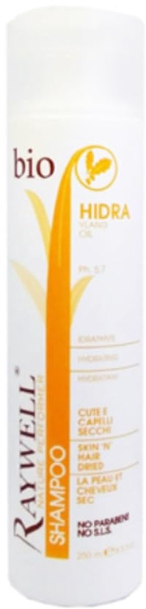 Raywell Hidra - DroogShampoo - Shampoo Droog Haar - Zonder Parabenen - Shampoo Voor droog haar en hoofdhuid - 250 ml