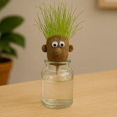 3 Stück) Mini Bonsai Mückenabwehr, Puppe langes Gras, Mini-Bonsai