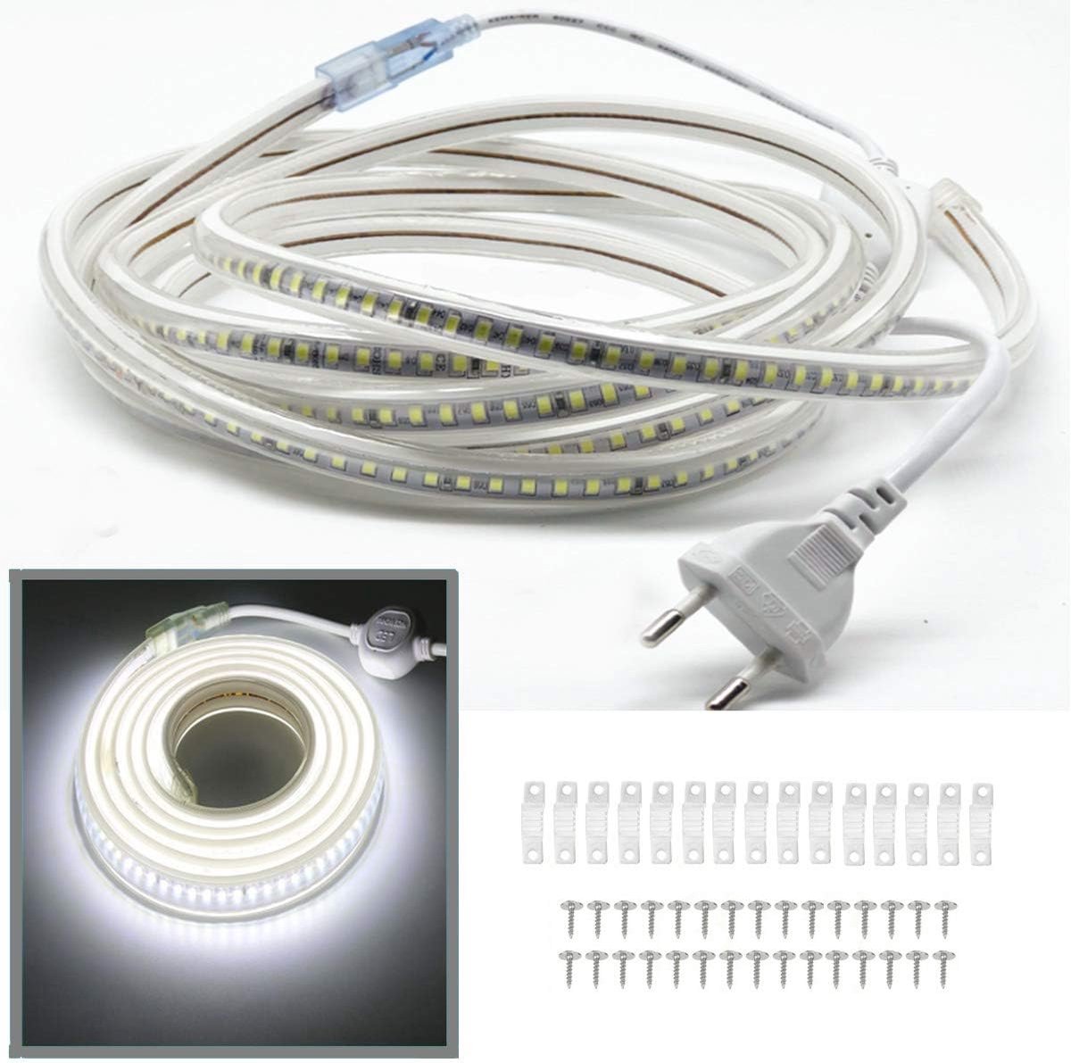 20m LED-stroken Koud Wit - 2835 SMD 144 LED/m Verlichting Strip IP65 Waterbestendig