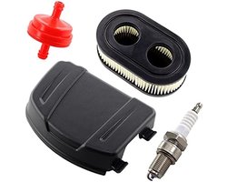 Geschikt voor Luchtfilterdeksel met luchtfilter, bougie voor Briggs & Stratton 625E, 625EXi, 650EXi, 675EXi, 675IS-serie Vervangt 594106, 798452,103M02-0011-H1