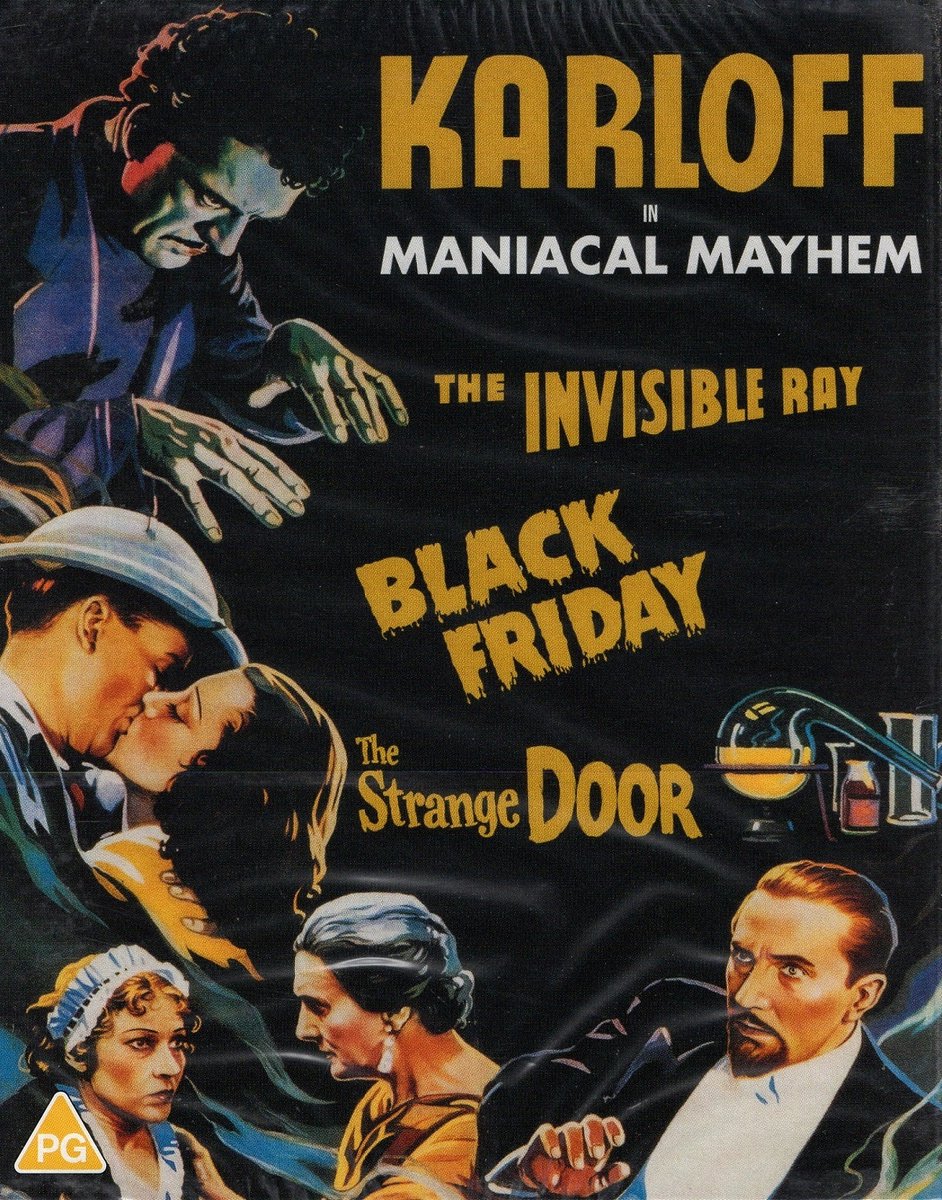 Maniacal Mayhem Three tales of terror Boris Karloff (Eureka!)
