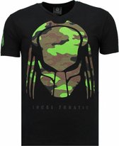 Local Fanatic Predator - T-shirt strass - Black Predator - T-shirt strass - T-shirt homme blanc taille XXL