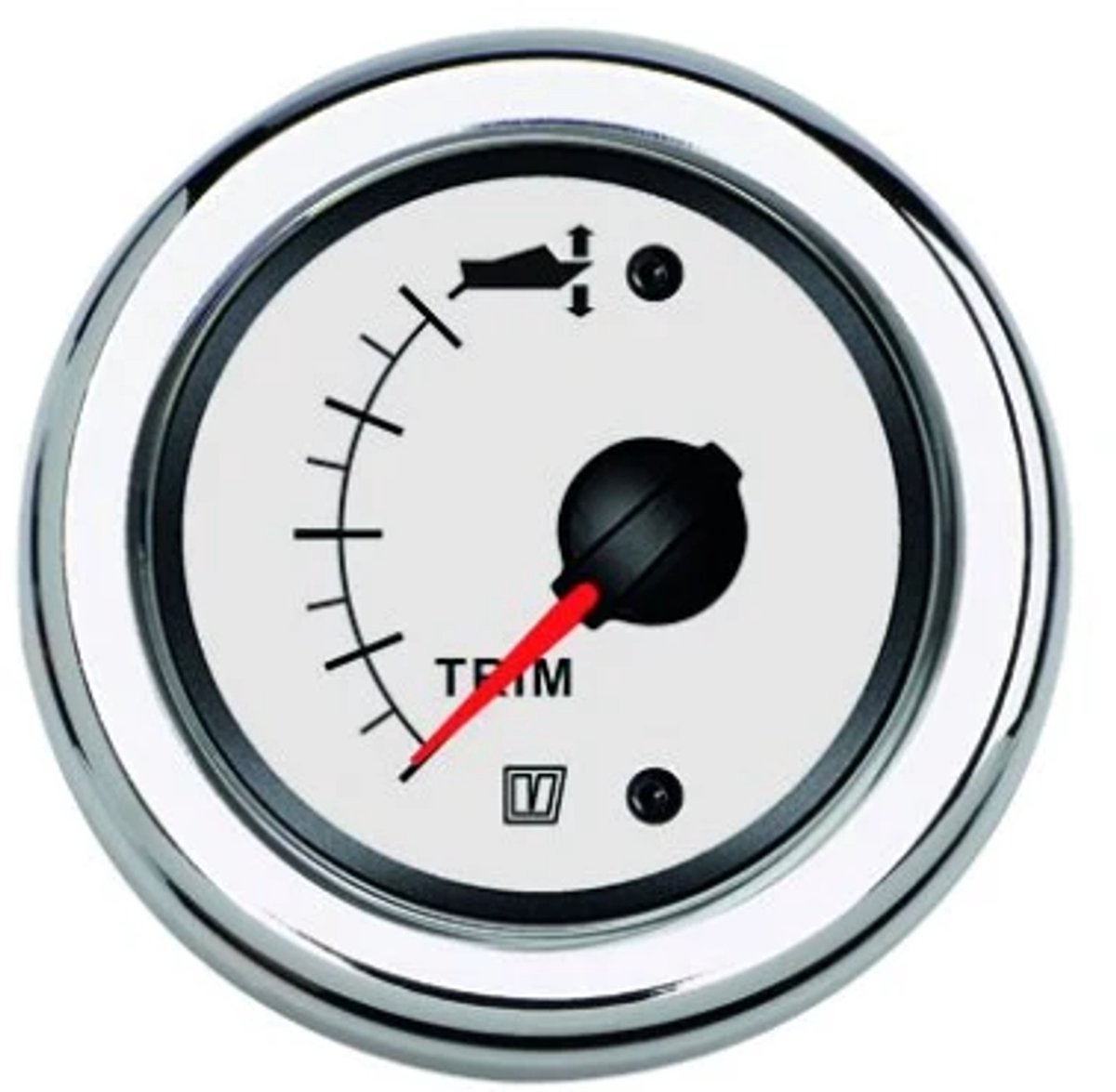 VETUS TRIMW witte Trimmeter 12/24V Ø 52mm