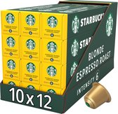 Starbucks by Nespresso capsules Blonde Espresso Roast - 10 koffiecups x 12 doosjes
