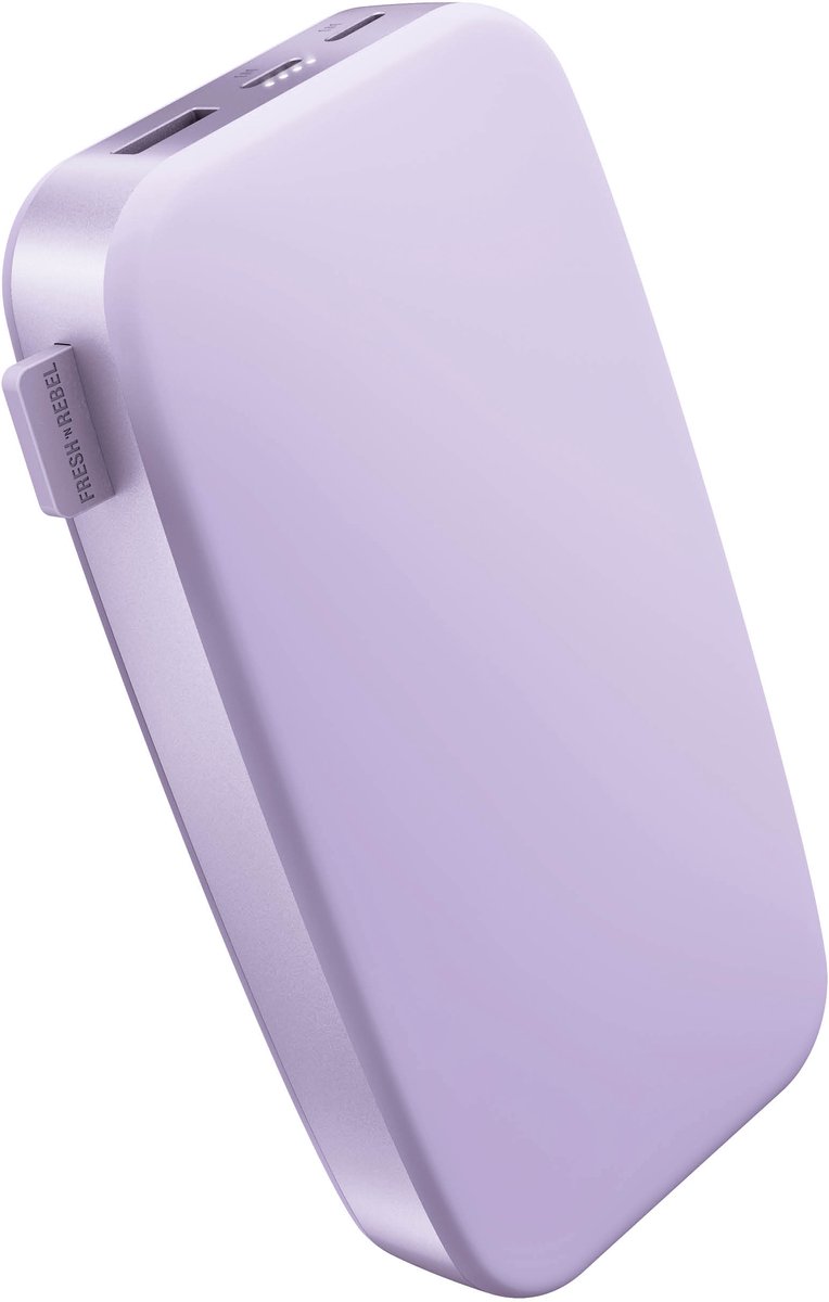 Fresh'n Rebel - Powerbank 24000 mAh - Rechargeable battery - Dreamy Lilac - Artikelnummer: 8720249811688