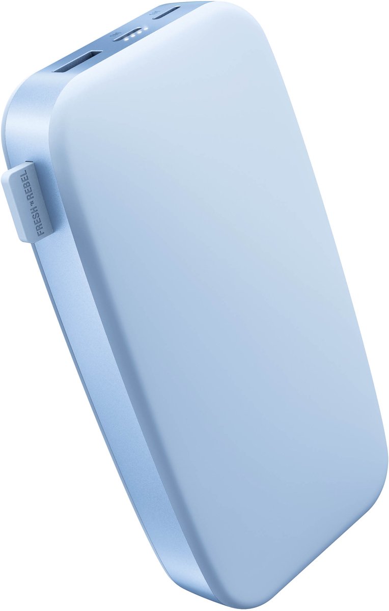 Fresh'n Rebel - Powerbank 24000 mAh - Rechargeable battery - Vivid Blue - Artikelnummer: 8720249810582