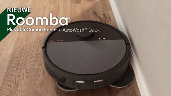 Robotstofzuiger Roomba 505 Combo + - Zwart