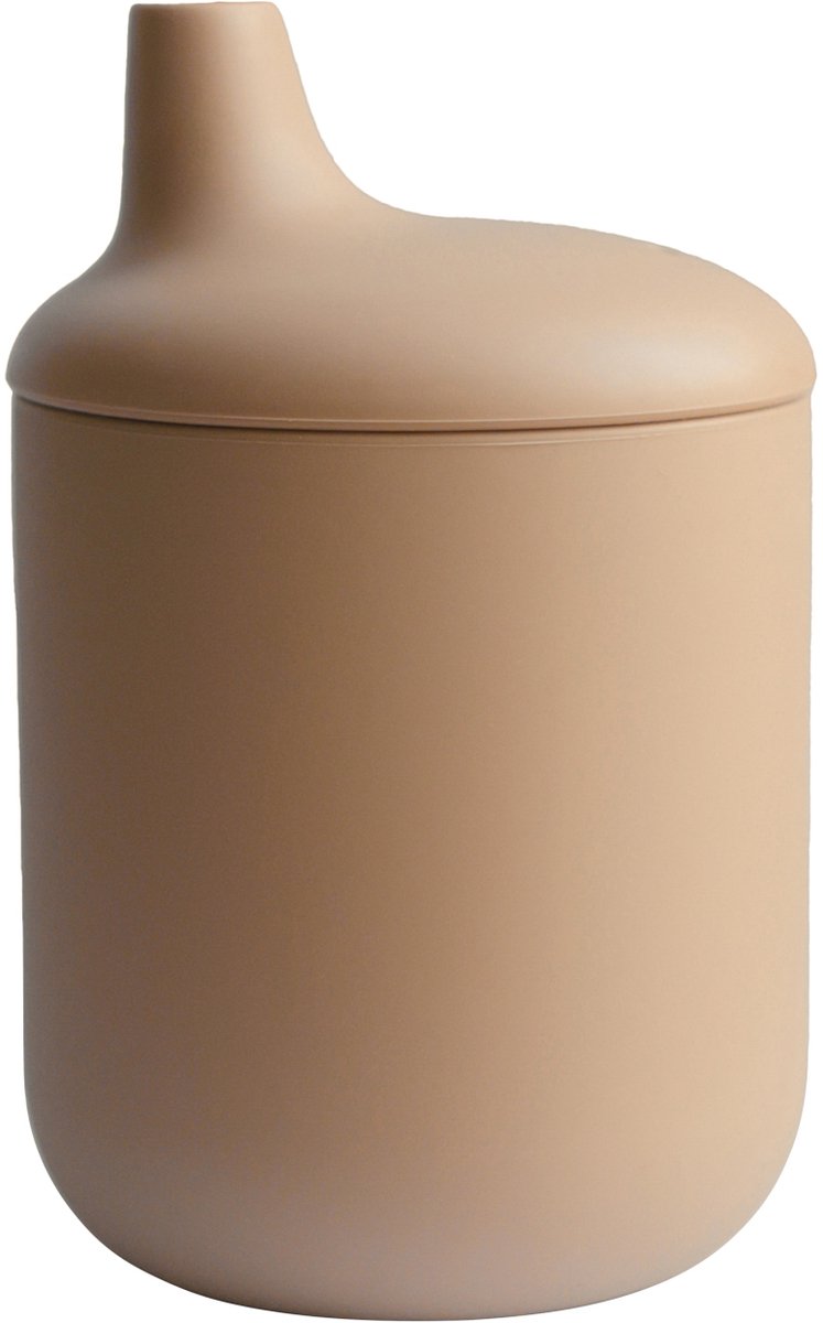 Goedkoopste Mushie - Siliconen Tuitbeker - Sippy Cups - Natural