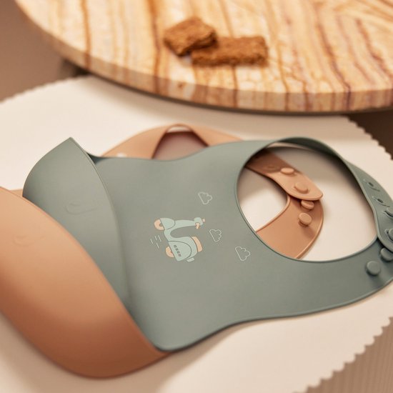 Jollein Baby Slab Siliconen - On The Go - 2-pack van Jollein — afbeelding 4