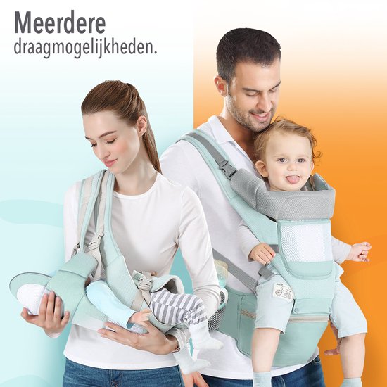 Moxica Draagzak Baby - Draagdoek - Carrier - Kinderdrager - Babydrager - Drager