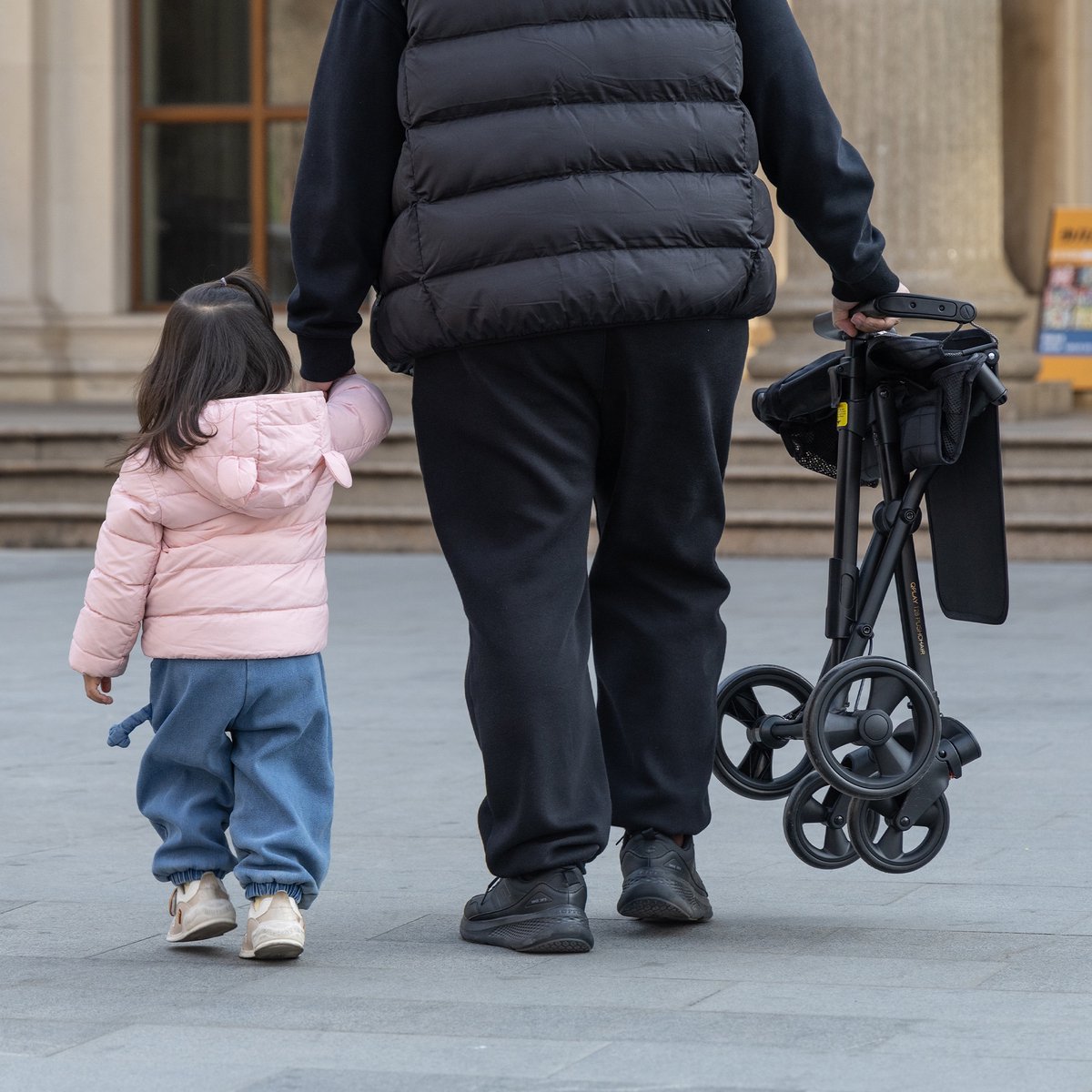 Qplay Easy Luxe Buggy XL - Lichtgewicht Kinderbuggy Inklapbaar - Zwart thumbnail 2