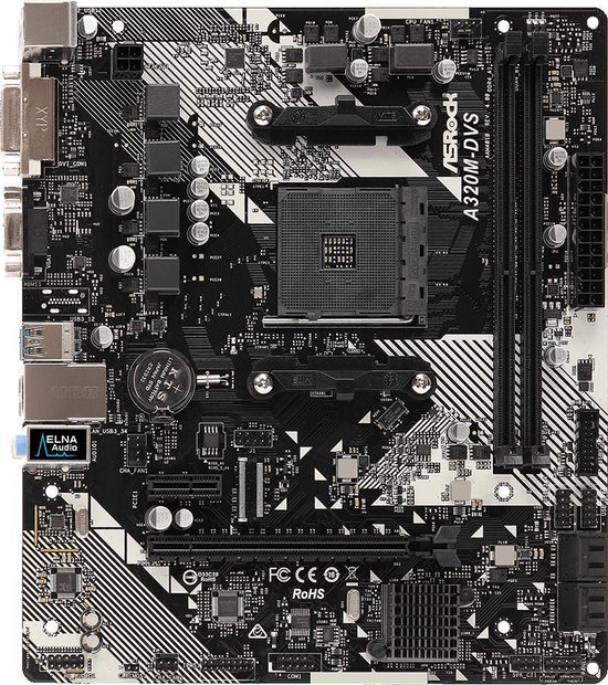 Moederbord ASRock 90-MXB980-A0UAYZ     AMD A320 Chipset - Asrock