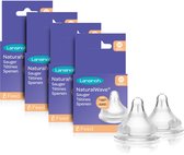 Lansinoh NaturalWave Speen +0 maanden - 8 Stuks