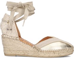 Shabbies Amsterdam Espadrille Kaila Ki Seven Gold - Maat 38