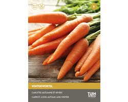 foto van Tuin de Bruijn® zaden - Winter wortel Berlikumer 2 - maart t/m mei zaaien