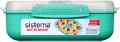 Sistema micro-ondes couleur bol rectangulaire 1,25 L