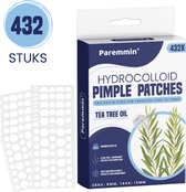 Hydrocolloid Pimple Patches 432 Stuks Met Tea Tree Olie – Acne Patch – Puisten Verwijderaar – Pukkel Pleister