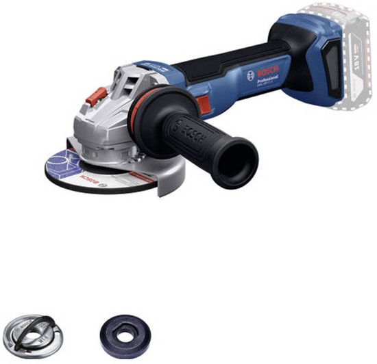 Bosch Professional PRO GWS 18V-11 S Accu haakse slijper 125 mm - 06019N4000