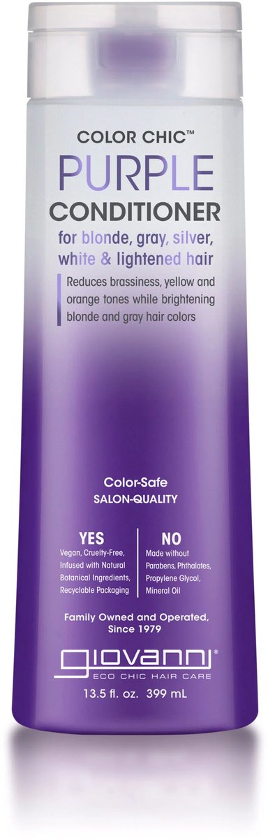 Giovanni Cosmetics - Color Chic Purple Conditioner - 399ml