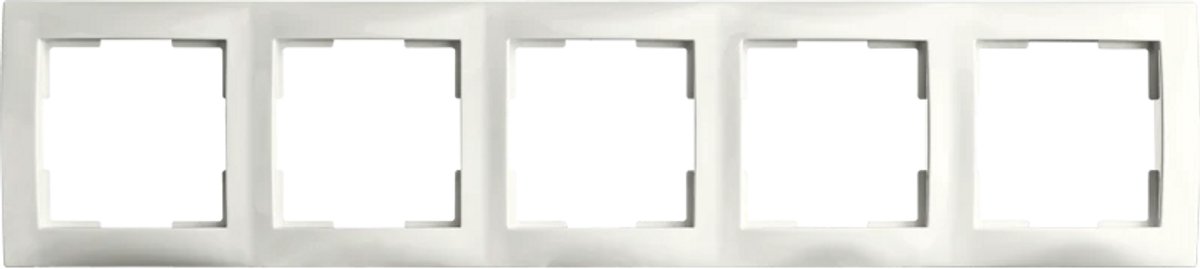 ION industries afdekraam 5-voudig - E1 alpin wit mat (80.302.515)