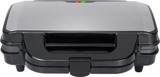 Tristar SA-3060 - Tosti apparaat 900W - Voor 2 tosti's met schelpvorm - Anti aanbaklaag