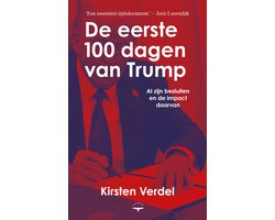 Omslag van De eerste 100 dagen van Trump