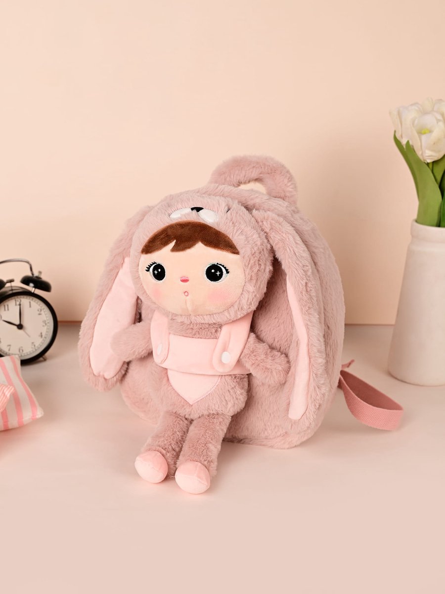 Metoo powder pink bunny rugzakje |geboortecadeau| |baby| |kleuter| |peuter|