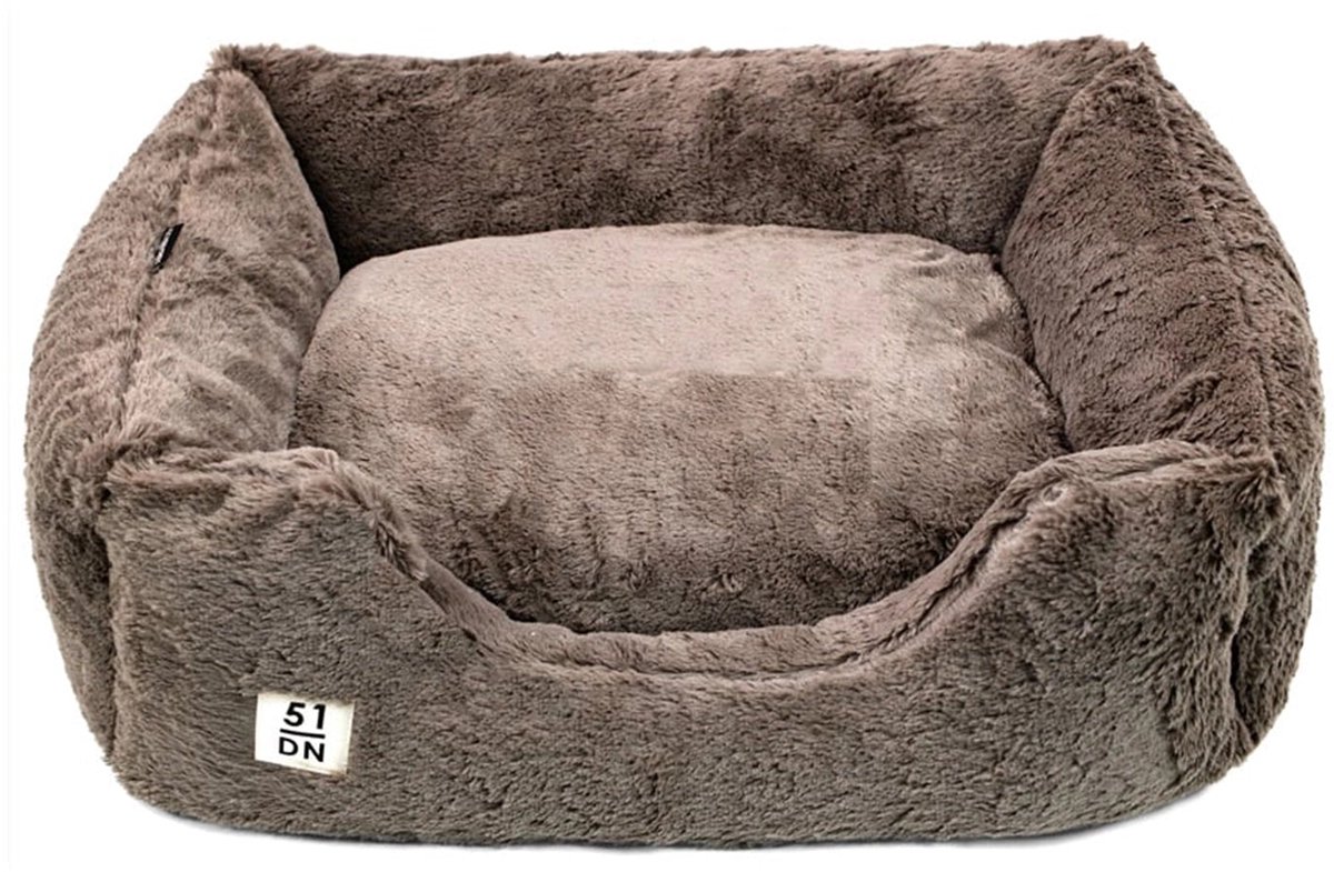 51 Degrees North - Supersoft - Softbed (hondenmand) - Dark Brown