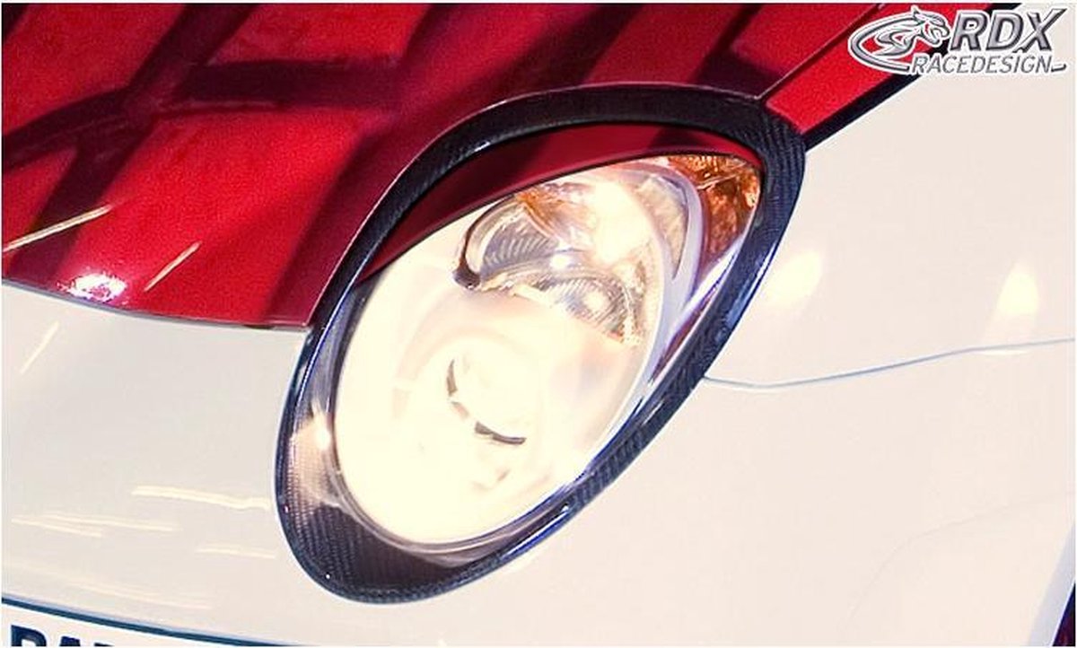 RDX Racedesign Koplampspoilers Alfa Romeo Mito (ABS)