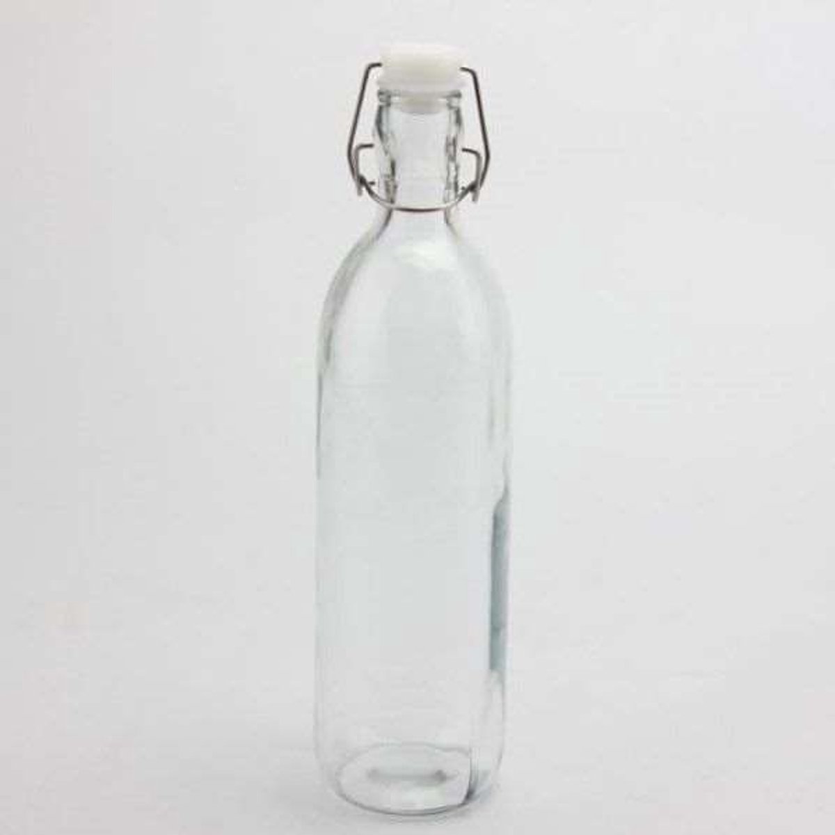 Fles glas met hermetische stop 1ll