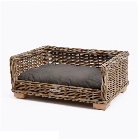51Degrees North Rattan Hondenbed Riet 70 cm