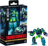 Figurine d'action de classe Deluxe Transformers Age of the Primes de Hasbro Figurine d'action Waspinator fugitive des Treize 14 cm