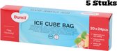 Sachets de glaçons Coffret économique pour pas moins de 2400 glaçons - 5 paquets - 20 sachets par paquet