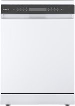 Bol.com Wiggo WD-F6148B(W) - Vrijstaande Vaatwasser - 60cm - 14 Couverts - 6 wasprogramma's - Energielabel B - 5 jaar garantie -... aanbieding