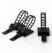 Smartect Kabelhalter Selbstklebend – 30 Stück, Weiß, Für USB- & Ladekabel