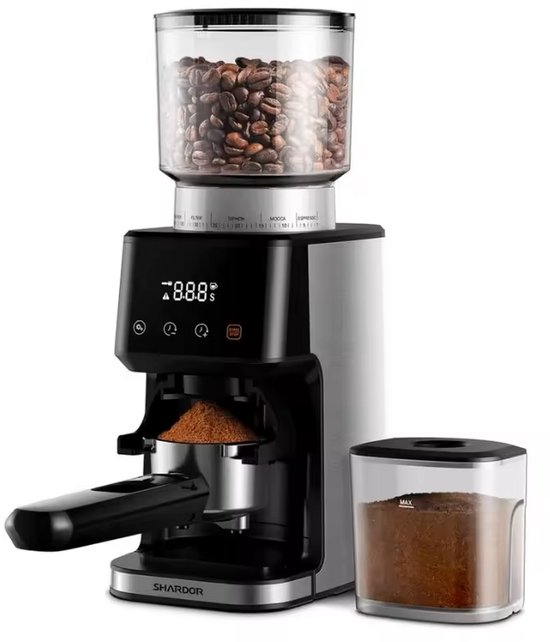 Elektrische Koffiemolen A4 Zwart voor Espresso
