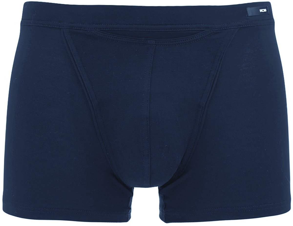 HOM Tencel soft comfort boxer briefs HO1 (1-pack) - heren boxer kort met horizontale gulp - donkerblauw