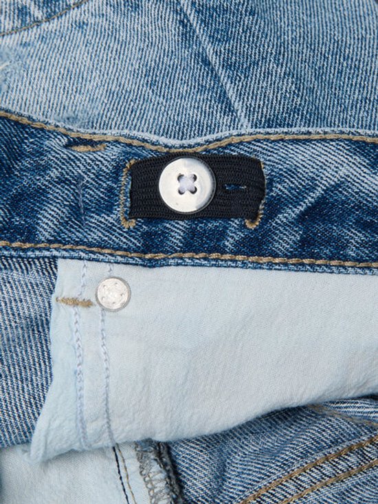 ONLY short fille ELLA en Denim Blue clair Medium coupe droite