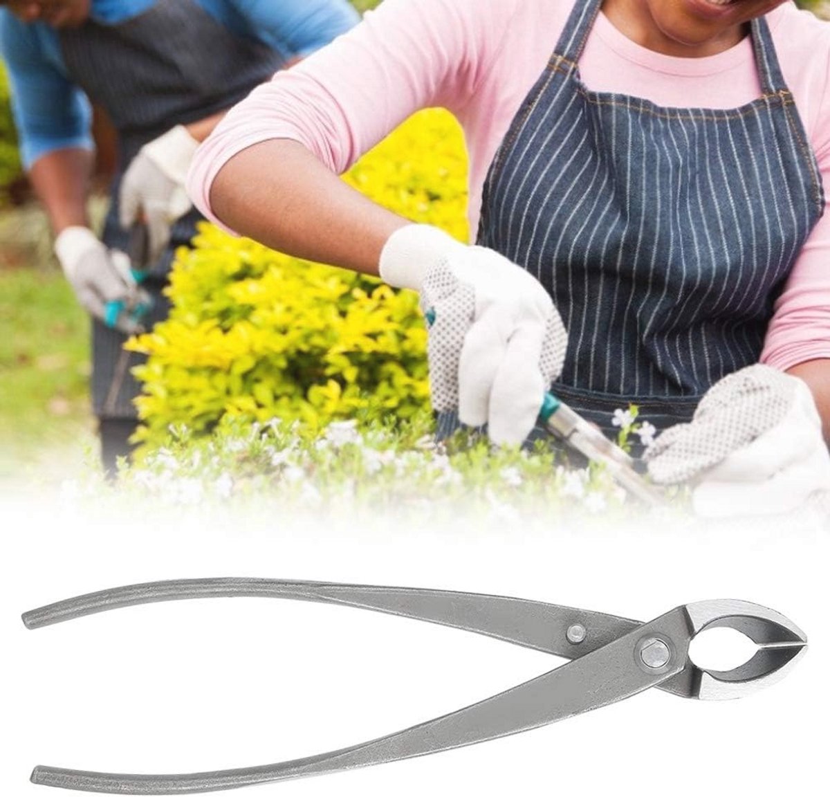 Multifunctionele Bonsai Snoeischaar van Koolstofstaal - 21 cm Ergonomische Takkenknipper