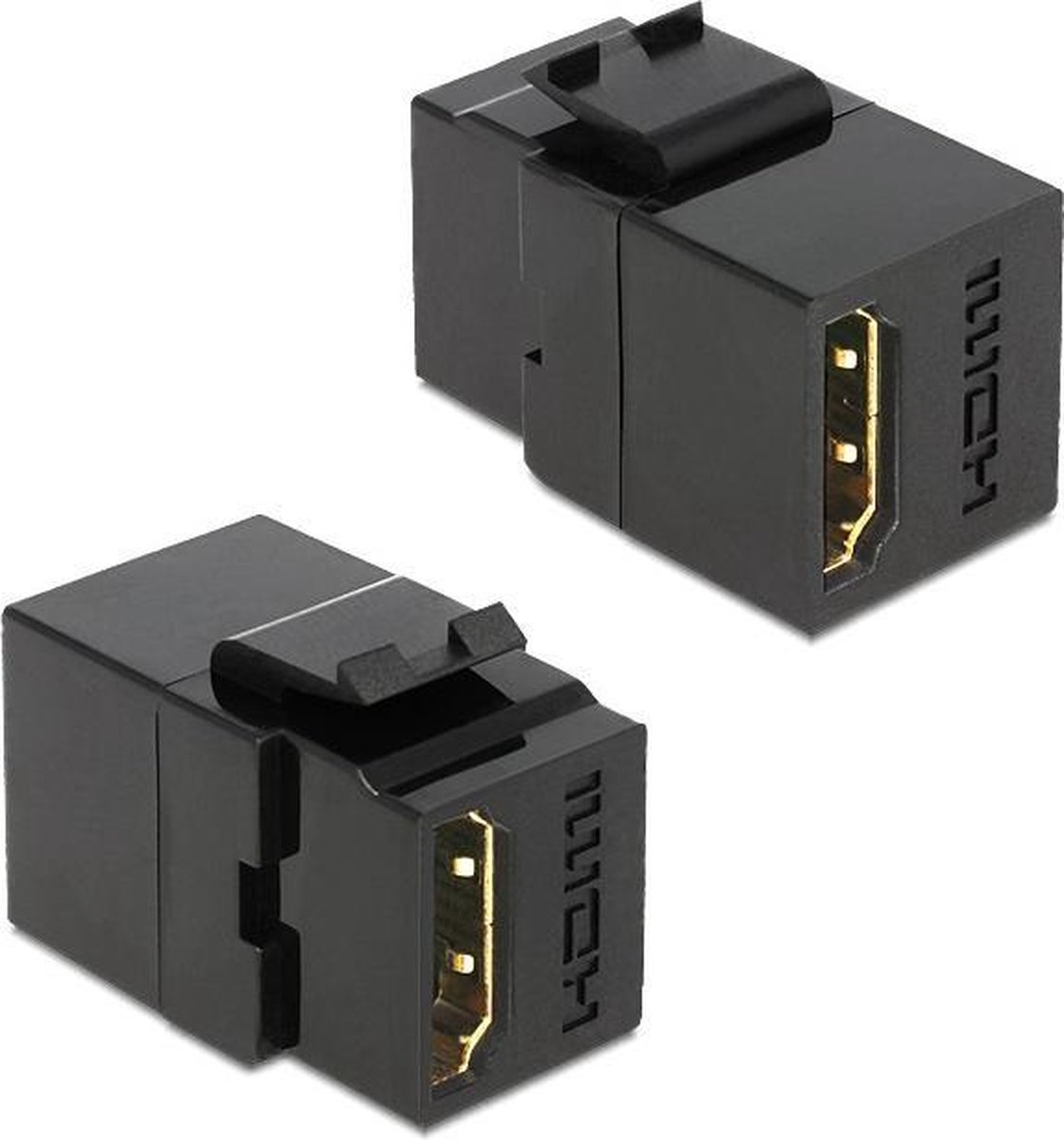 DeLOCK Keystone HDMI module zwart