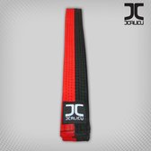 Poom taekwondo-band JCalicu | rood-zwart (Maat: 280)