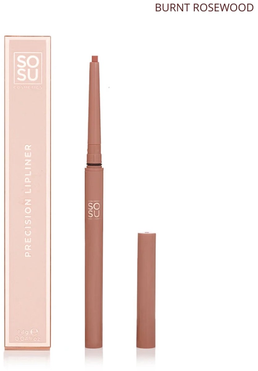 Sosu | Longwear Lipliner Burnt Rosewood - Vegan