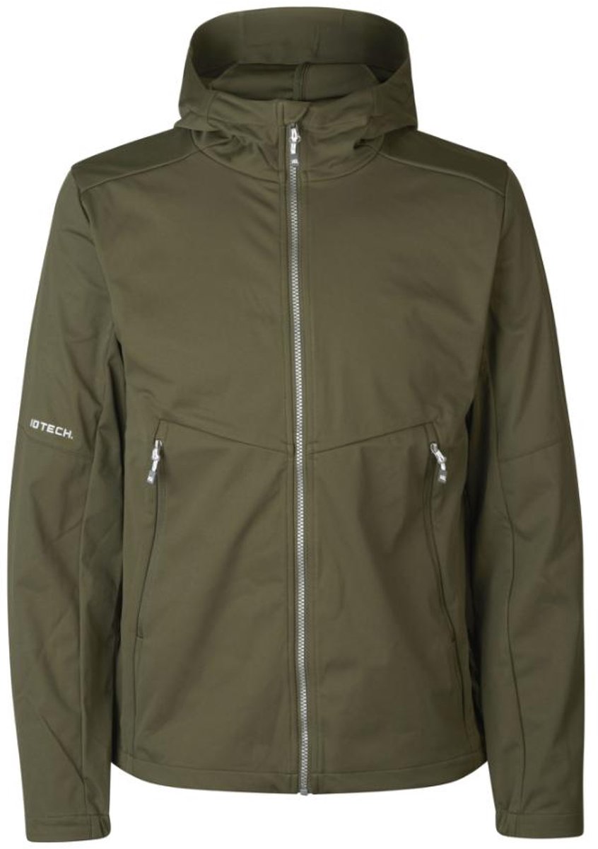 ID-Line 0836 Soft shell jacket light OlijfgroenXXL