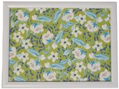 Mars & More Schootkussen – Laptray – Dienblad met kussen - Laptoptafel - Schoottafel - Marie bloemen 43cm